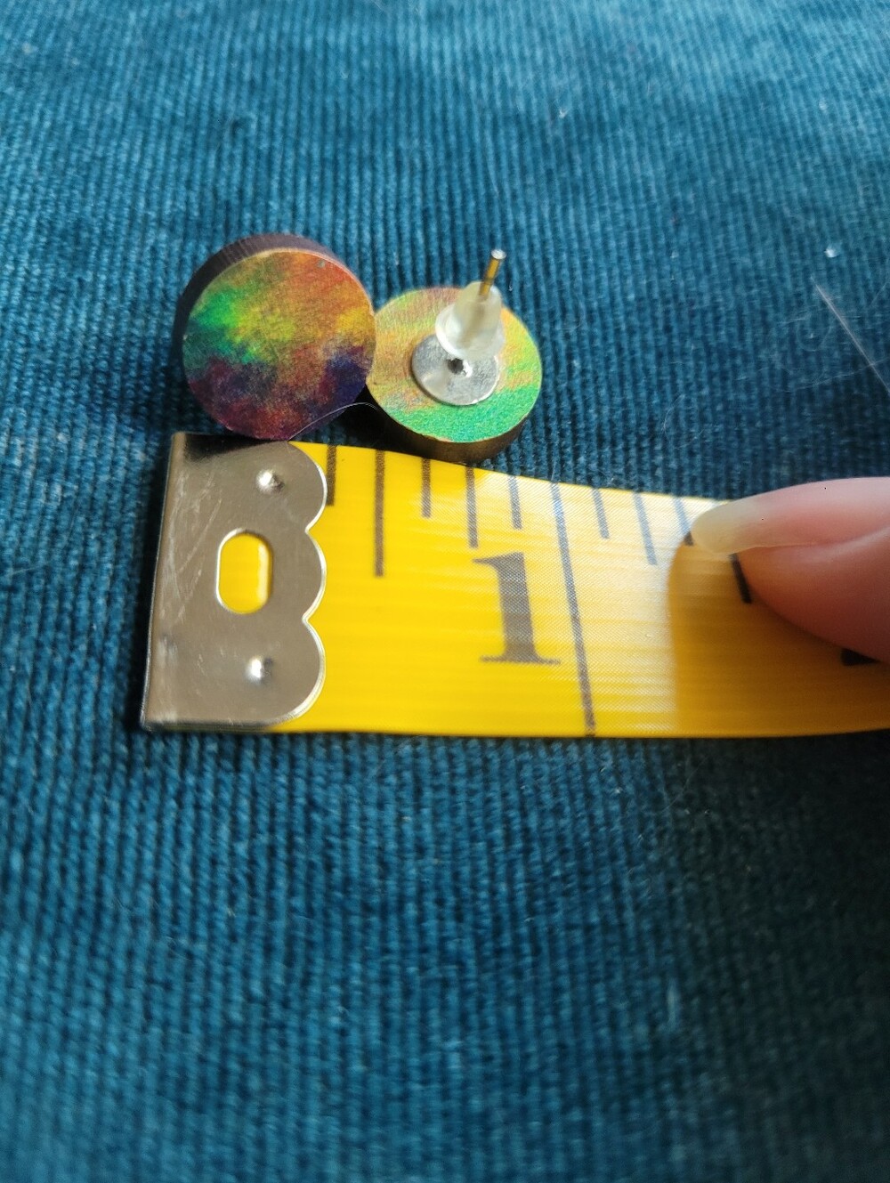 Rainbow Stud Earrings